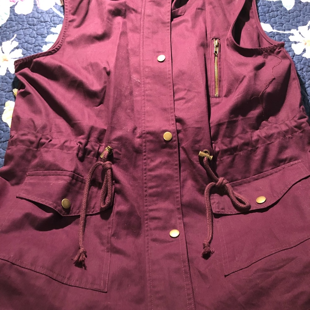 Dark Purple vest!